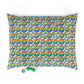 Bespattered Facade Rainbow Sprinkle Donut Indoor Pet Bed