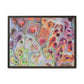 Bespattered Facade Dragon Scales Framed Canvas Art Print | 3 Frame Colors | Multiple Sizes
