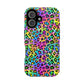 Bespattered Facade Candy Coated Neon Leopard MagSafe Tough Case