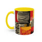 Modernist Textile Pattern Mug - 11oz