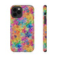 Bespattered Facade Rainbow Stars Impact-Resistant Case