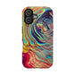 Bespattered Facade Rainbow Rings Abstract Art MagSafe Tough Case