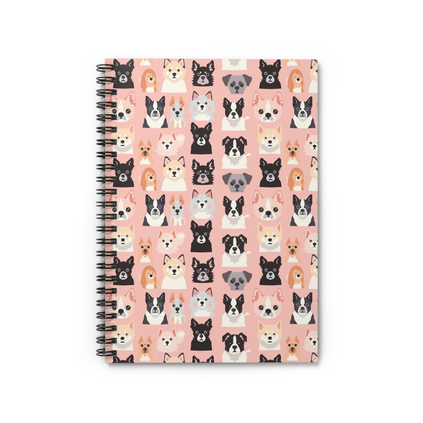 Bespattered Facade "I'm here with my posse" Spiral Notebook - Lined Pages