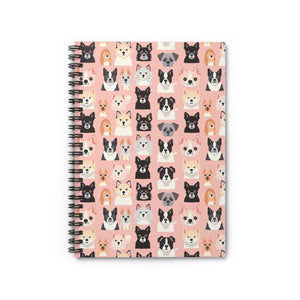 Bespattered Facade "I'm here with my posse" Spiral Notebook - Lined Pages