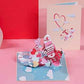 I Love You Biplane Pop Up Card - 5" x 7"