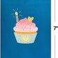 Happy Birthday Cupcake Pop Up Card, with Keepsake