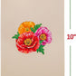 Poppy Blooms Pop Up Flower Bouquet Card