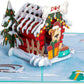 Christmas Dog House Pop Up Card