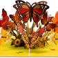Fall Butterflies Pop Up Card