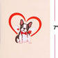 Pup's Love Cabin Pop Up Card, with Keepsake - 5"x7"