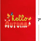Fall Fox Pop Up Card
