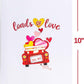 Loads of Love Oversized Pop Up Card with Keepsake