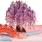 Wisteria Pop Up Card - Frndly