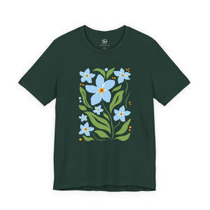 Forget Me Not Bella Canvas Unisex Jersey Short Sleeve Tee
