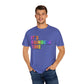 Bespattered Facade It's Rainbow Time Marquee Premium Unisex Comfort Colors Garment Dyed 100% Cotton T-Shirt
