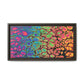 Bespattered Facade Neon Goodness Framed Canvas Art Print | 3 Frame Colors | Multiple Sizes