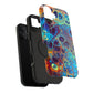 Bespattered Facade Intergalactic Rainbow Impact-Resistant Case