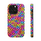 Bespattered Facade Rainbow Cheetah MagSafe Tough Case