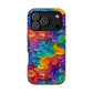 Bespattered Facade Rainbow Swirls MagSafe Tough Case
