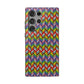 Bespattered Facade Rainbow Chevron Tiles Impact-Resistant Case