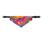 Bespattered Facade Rainbow Galaxy Pet Bandana Collar