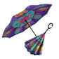 Laurel Burch Cats & Butterflies Reverse Inverted Umbrella – Windproof - Earlier Design