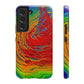 Bespattered Facade Rainbow Vortex Impact-Resistant Case