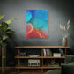 Bespattered Facade Resin Petri Macro Photograph Stretched Matte Canvas Art Prints | Multiple Sizes