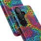 Bespattered Facade Rainbow Animal Print Tough Case