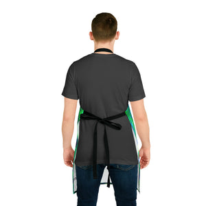 Bespattered Facade Radioactive Tie-Back Canvas Apron