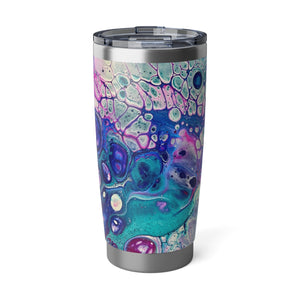 Bespattered Facade Galaxy Vagabond Spill-Resistant Lid Stainless-Steel Tumbler 20oz