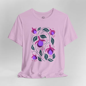 Fuchsia Bella Canvas Unisex Jersey Short Sleeve Tee