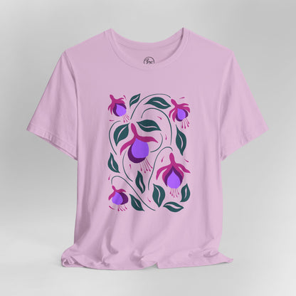 Fuchsia Bella Canvas Unisex Jersey Short Sleeve Tee