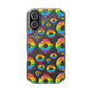 Bespattered Facade Rainbow Sprinkle Donut Clear Case