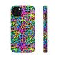 Bespattered Facade Candy Coated Neon Leopard MagSafe Tough Case