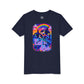 Bespattered Facade Rainbow Eat the Rich Colorful Retro Orcas Youth Short Sleeve Tee