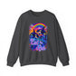 Bespattered Facade Whimsical "Eat the Rich" Orcas Unisex Heavy Blend™ Crewneck Sweatshirt