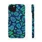 Bespattered Facade Emerald Leopard Snap Case