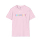 Bespattered Facade Colorful Indoorsy Unisex Softstyle T-Shirt