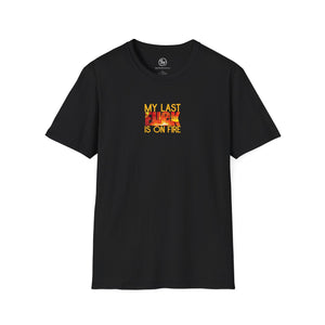 Bespattered Facade Everyone's Favorite Word Fire Drill Unisex Softstyle T-Shirt