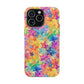 Bespattered Facade Rainbow Stars Impact-Resistant Case