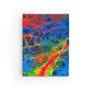 Bespattered Facade Rainbow Hardcover Notebook - Lined Pages