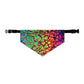 Bespattered Facade Tasty Neons Pet Bandana Collar