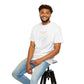 Bespattered Facade Rainbow Heart Line Art Premium Unisex Comfort Colors Garment Dyed 100% Cotton T-Shirt