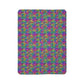 Bespattered Facade Candy Coated Neon Leopard Fleece Sherpa Blanket | 2 Colors & Sizes