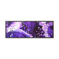 Bespattered Facade Purple Haze Framed Canvas Art Print | 3 Frame Colors | Multiple Sizes