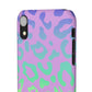 Bespattered Facade Rainbow Leopard Snap Case