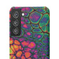 Bespattered Facade Neon Butterfly Snap Case