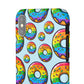 Bespattered Facade Rainbow Sprinkle Donut Snap Case