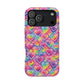 Bespattered Facade Rainbow Graffiti Hearts Impact-Resistant Case